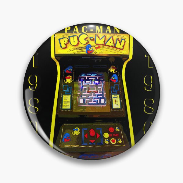Item preview, Pac Man 1980 Arcade Game Art designed and sold by Dlt1981.