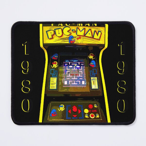 Item preview, Pac Man 1980 Arcade Game Art designed and sold by Dlt1981.