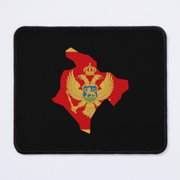 Item preview, Montenegro Shaped Flag ME designed and sold by shitpostee.