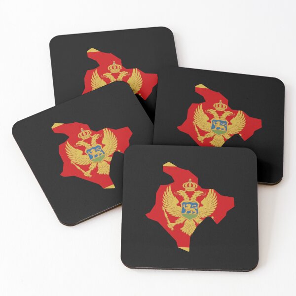 Item preview, Montenegro Shaped Flag ME designed and sold by shitpostee.
