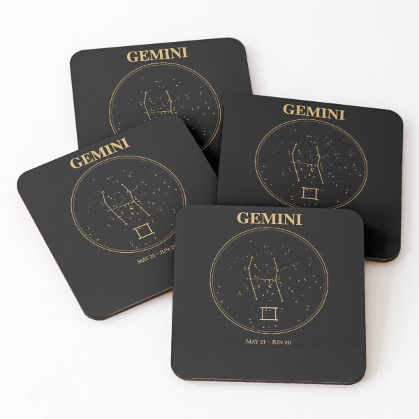Item preview, Diseño de constelación celestial del signo zodiacal Géminis designed and sold by JoPiCreative.