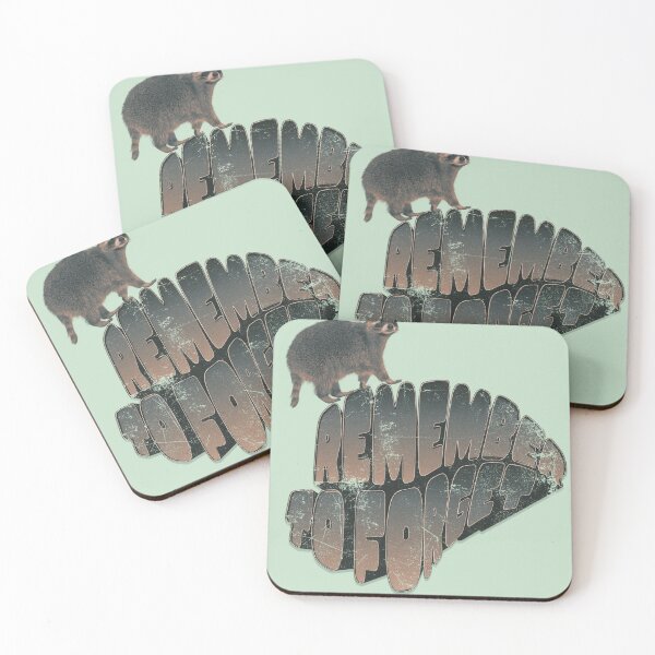 Item preview, Remember To Forget Raccoon designed and sold by Alaricthornwell.