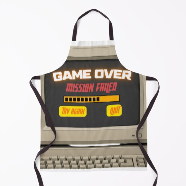 Item preview, Game Over Mission Failed - Retro PC Arcade Aesthetic designed and sold by DesignZeoxsyArt.