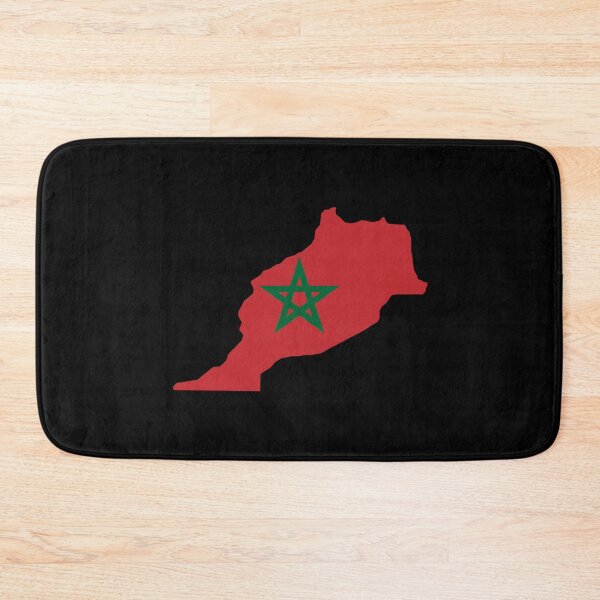 Item preview, Morocco Shaped Flag MA designed and sold by shitpostee.