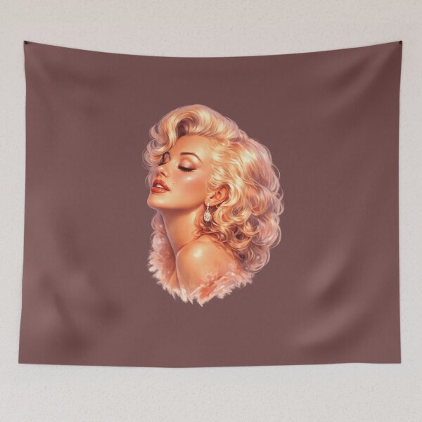 Item preview, Golden Vintage Glamor Woman Portrait. designed and sold by LunaPrintCo.