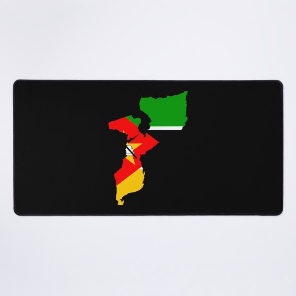 Item preview, Mozambique Shaped Flag MZ designed and sold by shitpostee.