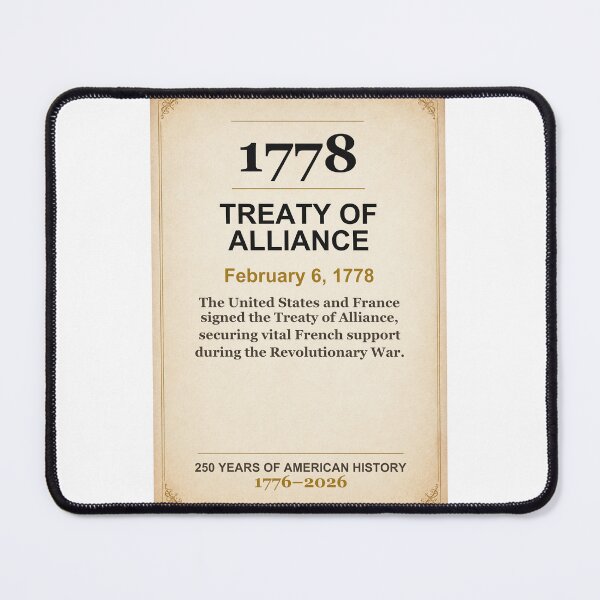 Item preview, America 250 | Treaty of Alliance | 1778 designed and sold by ariksworld.