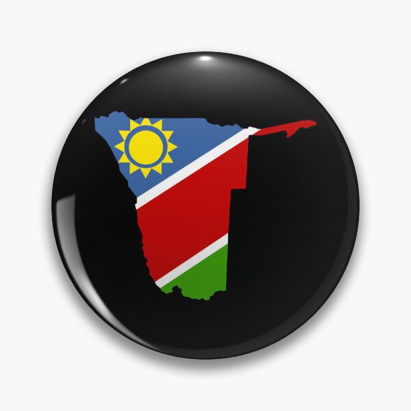 Item preview, Namibia Shaped Flag NA designed and sold by shitpostee.