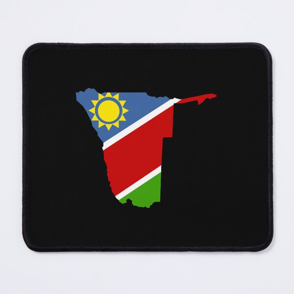 Item preview, Namibia Shaped Flag NA designed and sold by shitpostee.