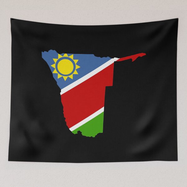 Item preview, Namibia Shaped Flag NA designed and sold by shitpostee.
