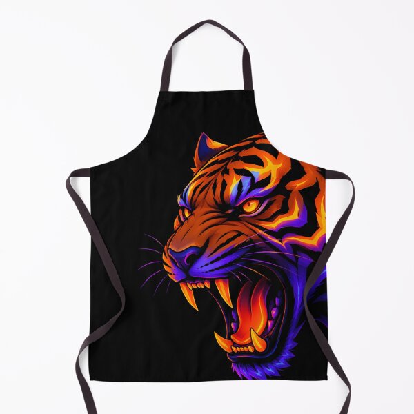 Item preview, Neon Bengal Tiger — Cool Streetwear Sticker designed and sold by NUFADE.