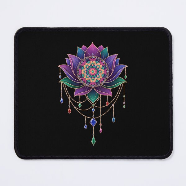 Item preview, Spirituality Sacred Geometry Lotus Flower Zen designed and sold by LuminOrb.