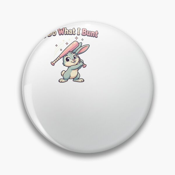 Item preview, I Do What I Bunt - Rabbit designed and sold by BinAlgoPix.