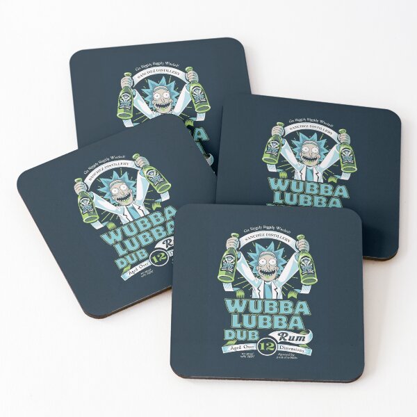 Item preview, Rick and Morty Wubba Lubba Dub Dub Funny Vintage Design designed and sold by PosterFuel.