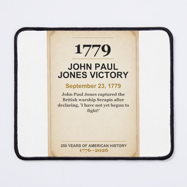 Item preview, America 250 | John Paul Jones Victory | 1779 designed and sold by ariksworld.