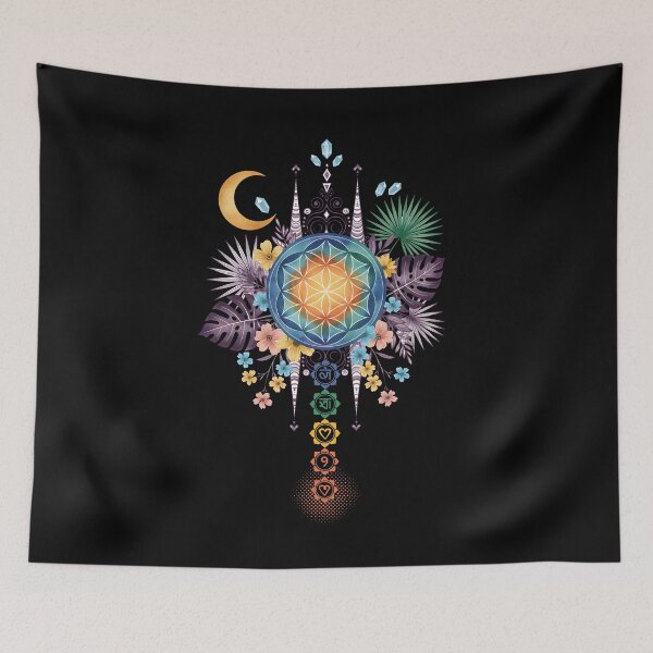 Item preview, Spirituality Sacred Geometry Lotus Flower Zen designed and sold by LuminOrb.