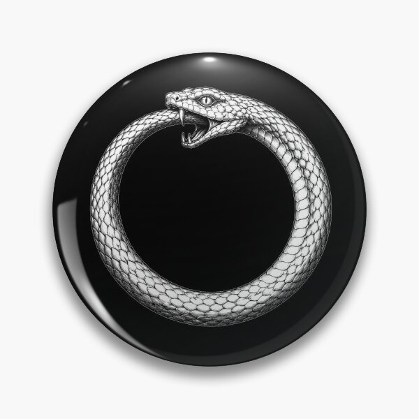 Item preview, Ouroboros Serpent – Eternal Circle Symbol Illustration designed and sold by Express Culture.