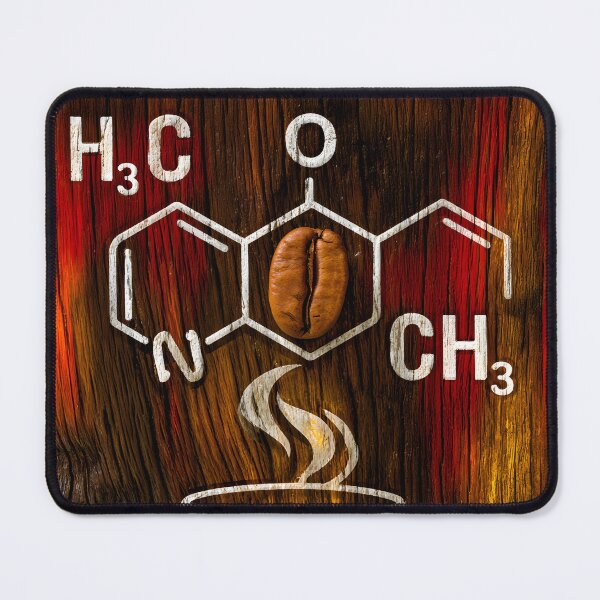 Item preview, Coffee Caffeine Structure and Hot Beverage Art designed and sold by Artessie.