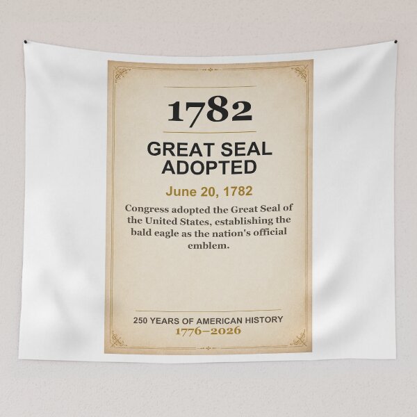 Item preview, America 250 | Great Seal Adopted | 1782 designed and sold by ariksworld.