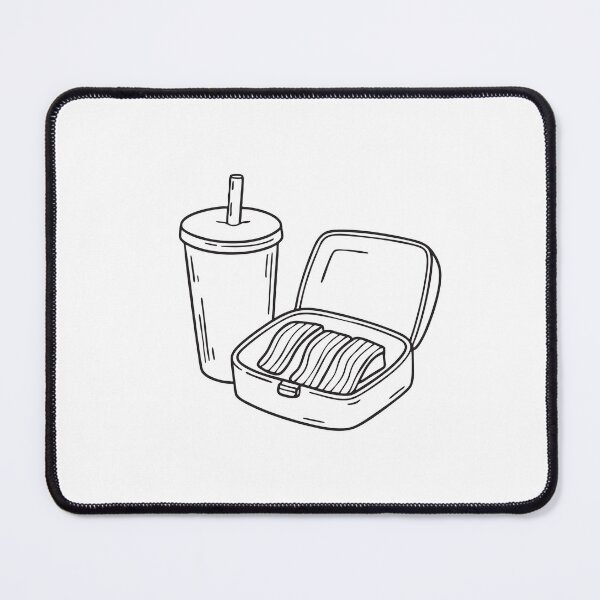 Item preview, A slice of unagi inside a lunchbox with a cold drink nearby designed and sold by rasagamastore.