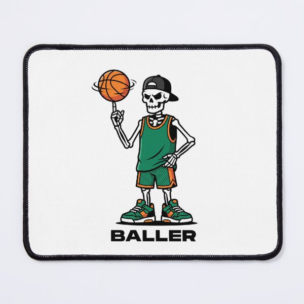Item preview, Cool Urban Hoops Bone Character Graphic Shirt designed and sold by Mr-wow.