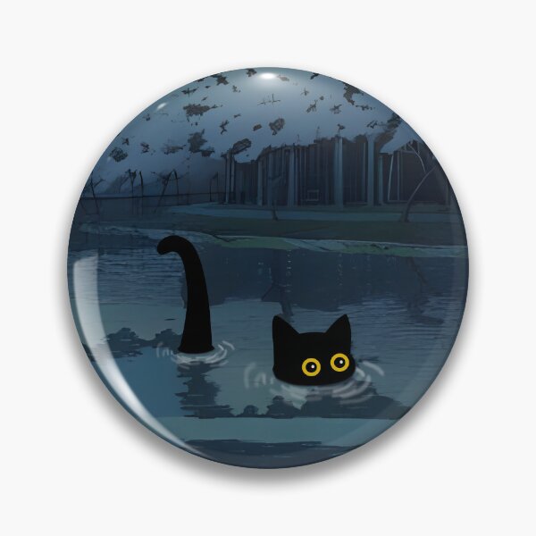 Item preview, Cat in Spring Evening at Inokashira Park designed and sold by PurrfectHome.