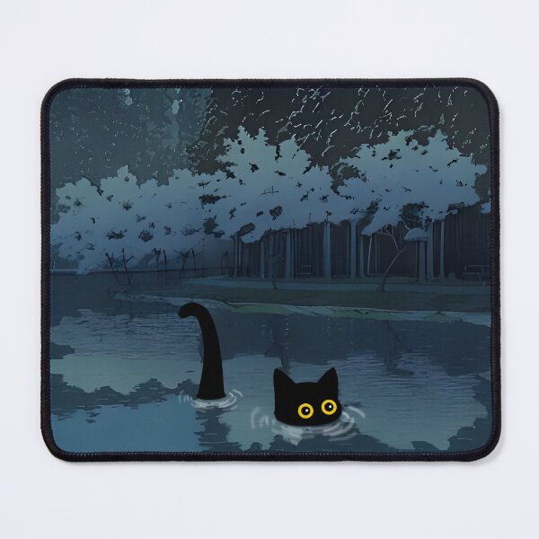 Item preview, Cat in Spring Evening at Inokashira Park designed and sold by PurrfectHome.