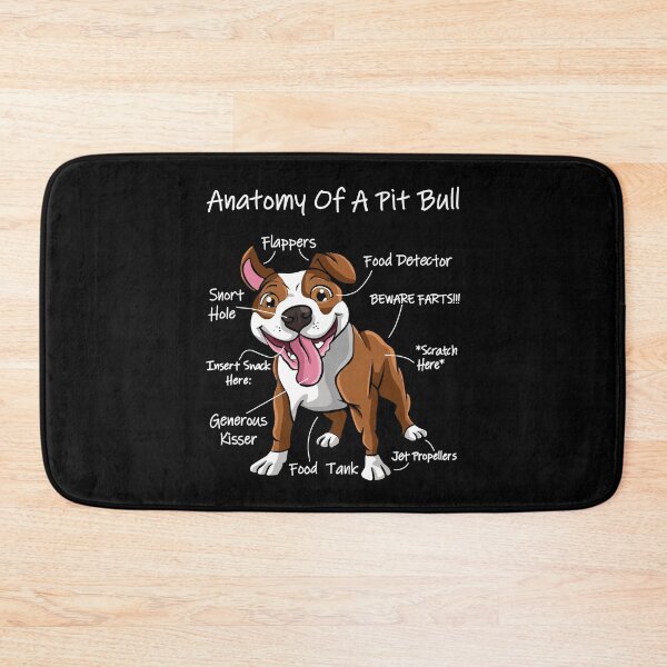 Item preview, Anatomy of a Pitbull - Dog Mom Dog Dad and Gift For Dog Lover designed and sold by Kaysmith233.