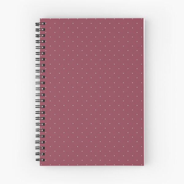 Item preview, Minimalist Burgundy Red Polka Dot Pattern r designed and sold by Skayana.