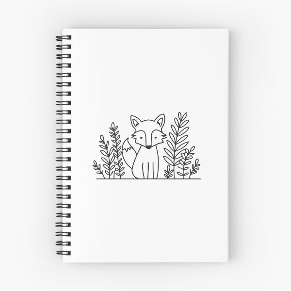 Item preview, A small fox hiding behind dense foliage designed and sold by rasagamastore.