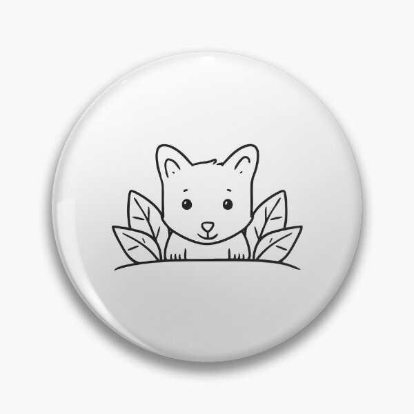 Item preview, Little Fox Behind Thick Leaves designed and sold by rasagamastore.