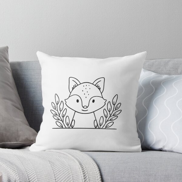 Item preview, Fox Peeking from Heavy Brush designed and sold by rasagamastore.