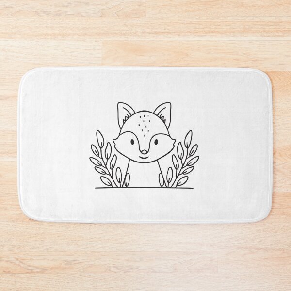 Item preview, Fox Peeking from Heavy Brush designed and sold by rasagamastore.