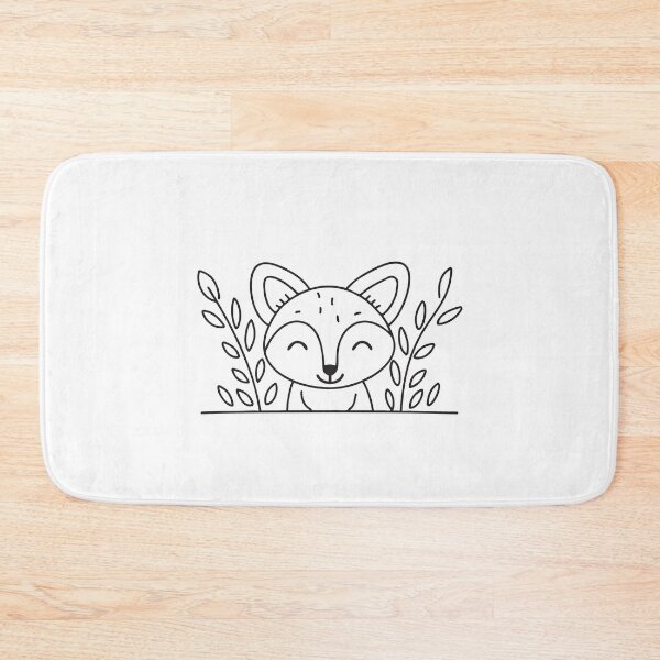 Item preview, Small Fox Emerging from Plants designed and sold by rasagamastore.