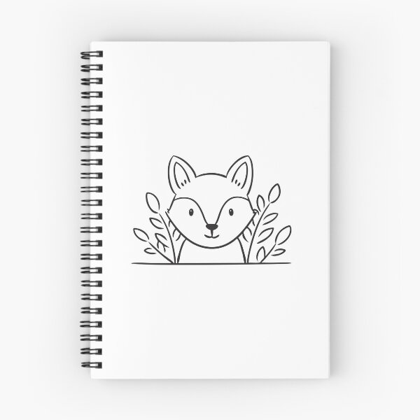 Item preview, Small Fox in Forest Undergrowth designed and sold by rasagamastore.