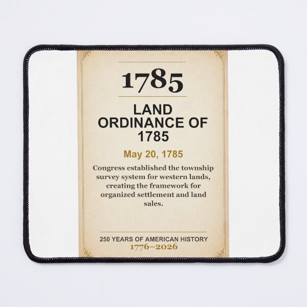 Item preview, America 250 | Land Ordinance of 1785 | 1785 designed and sold by ariksworld.
