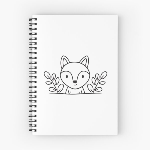 Item preview, Fox Emerging from Leafy Underbrush designed and sold by rasagamastore.