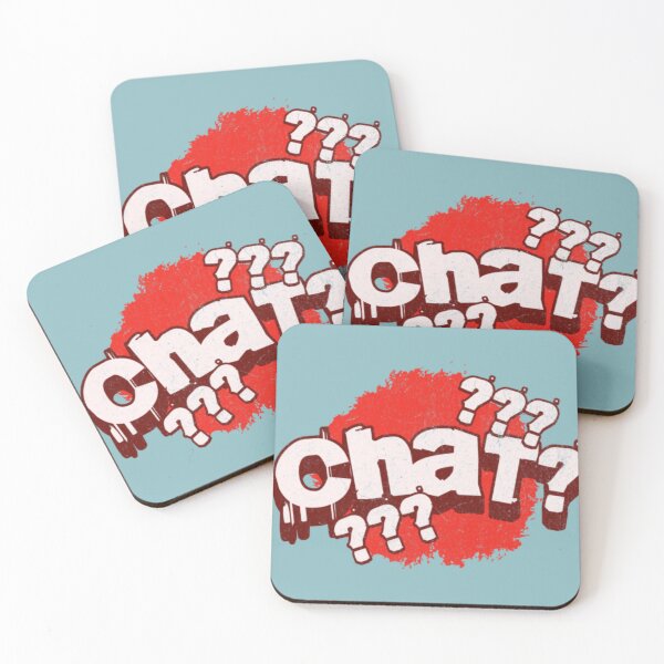 Item preview, ¿QUÉ? Chat designed and sold by Marinovescovi.