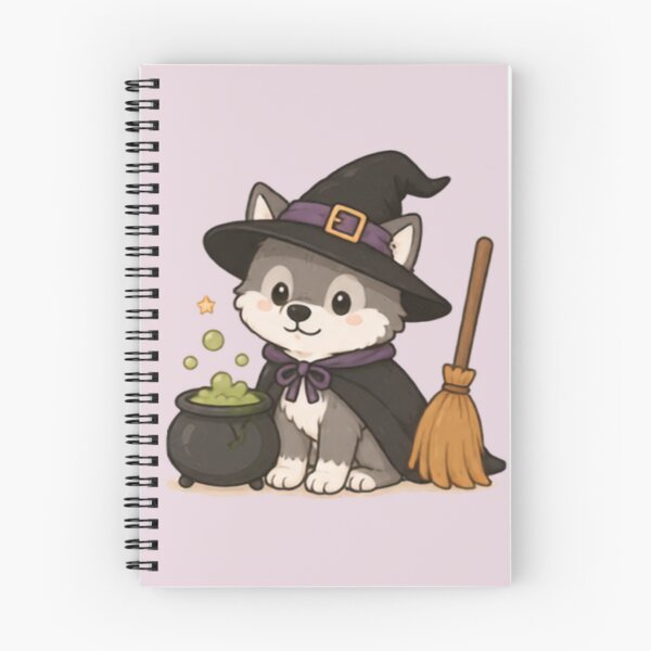 Item preview, Halloween Witch Wolf designed and sold by MellowMunchkins.