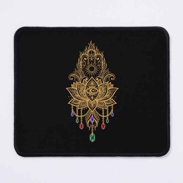 Item preview, Spirituality Sacred Geometry Lotus Flower Zen designed and sold by LuminOrb.