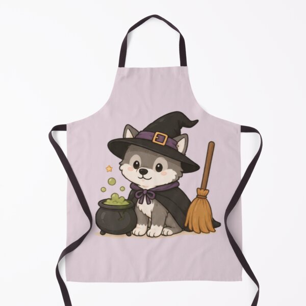Item preview, Halloween Witch Wolf designed and sold by MellowMunchkins.