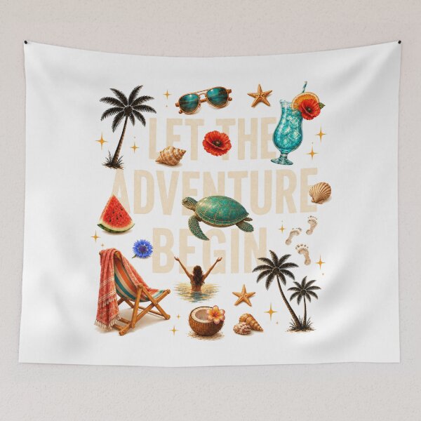 Item preview, Let the Adventure Begin designed and sold by HeyFajnaLinja.