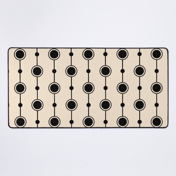 Item preview, Champagne & black retro seamless pattern designed and sold by Mint + Midnight.