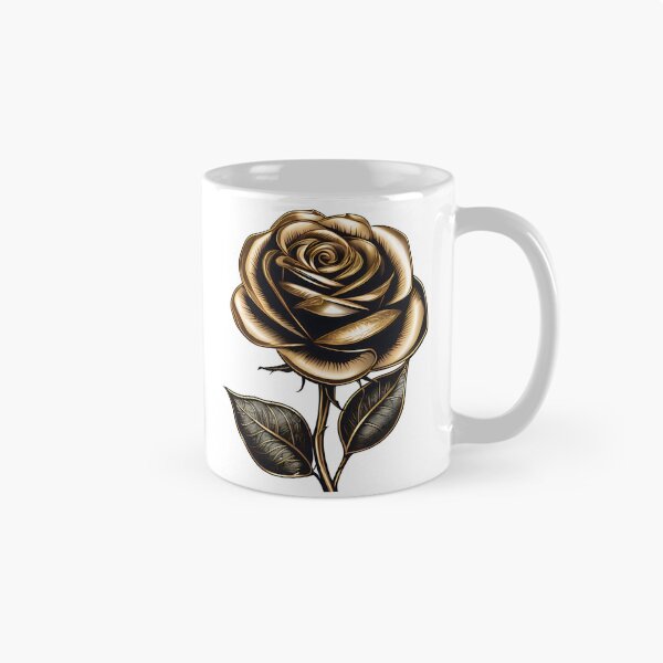 Item preview, Refined Golden Rose in Vintage Luxury Style. designed and sold by MissYouONLY.