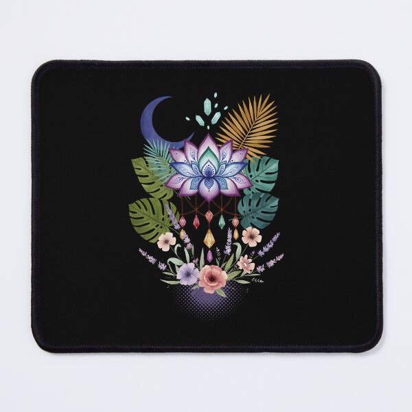 Item preview, Spirituality Sacred Geometry Lotus Flower Zen designed and sold by LuminOrb.