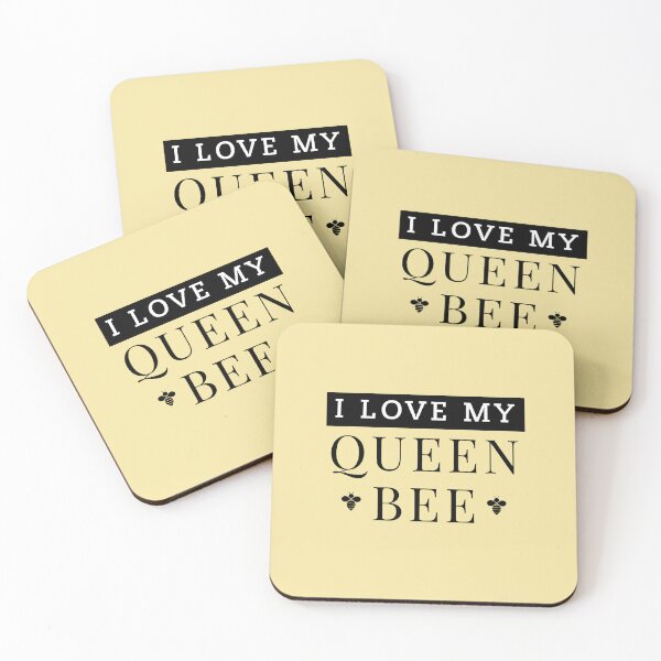 Item preview, I Love My Queen Bee – Cute Beekeeper Couples Gift for Bee Lovers designed and sold by Hello Hobbies.