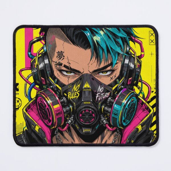 Item preview, Neon Rebellion – Cyberpunk Street Warrior designed and sold by Sticleg.