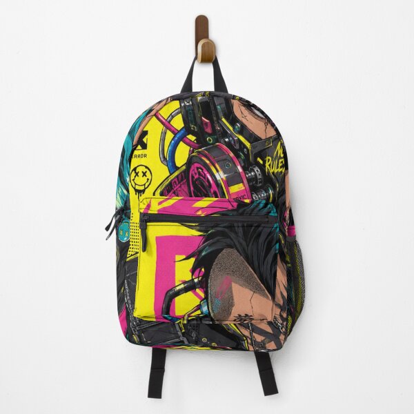 Item preview, Neon Rebellion – Cyberpunk Street Warrior designed and sold by Sticleg.
