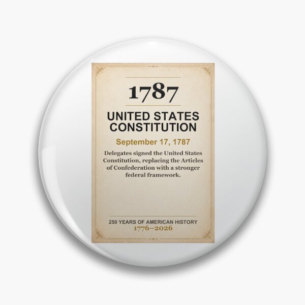 Item preview, America 250 | United States Constitution | 1787 designed and sold by ariksworld.