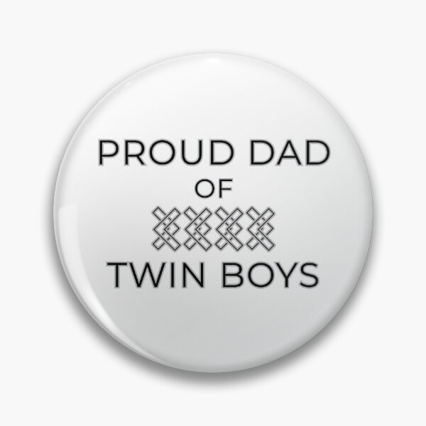 Item preview, Proud Dad of Twin Boys designed and sold by DixieGirlStudio.